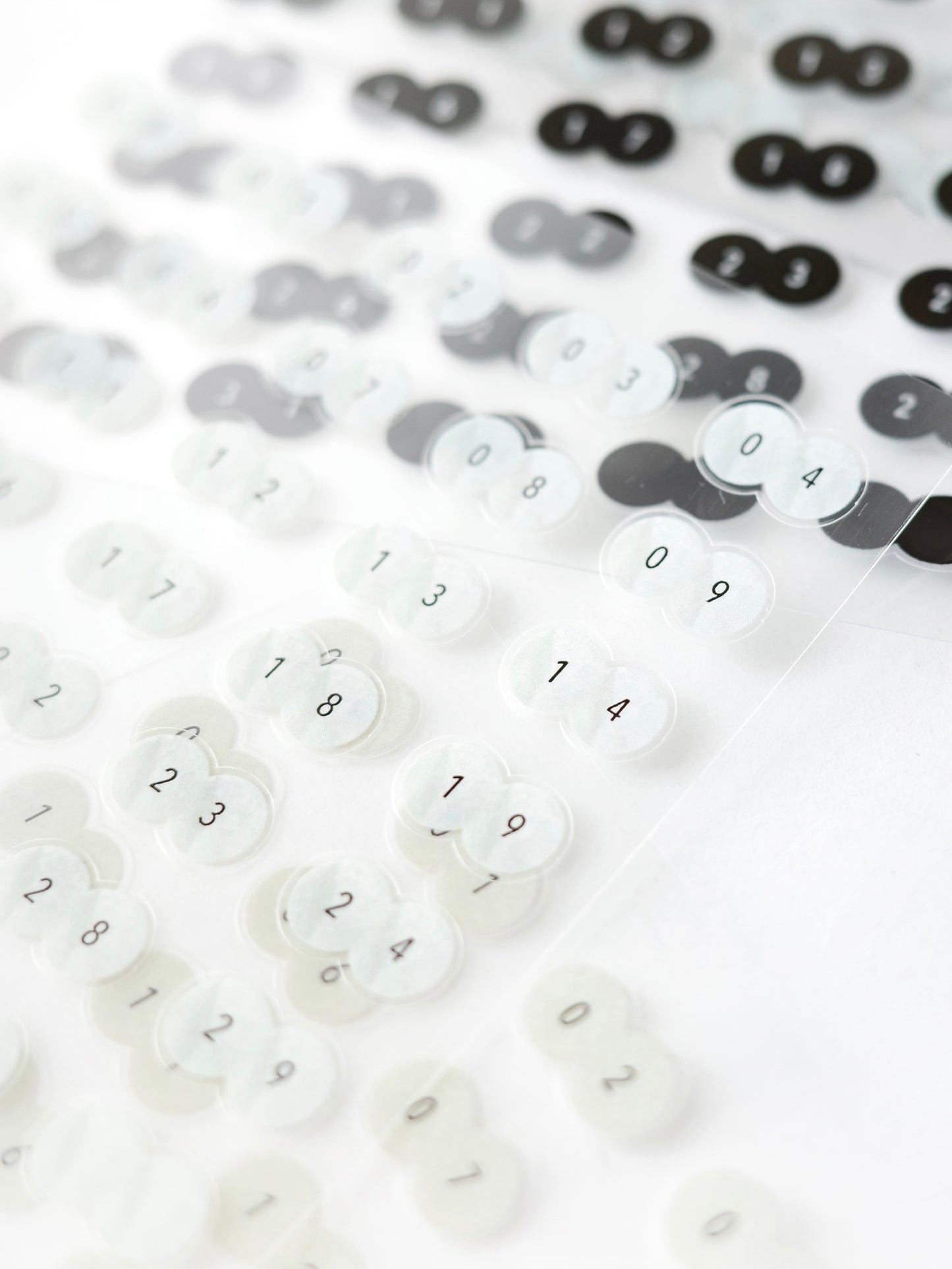 PET Sticker - Numbers