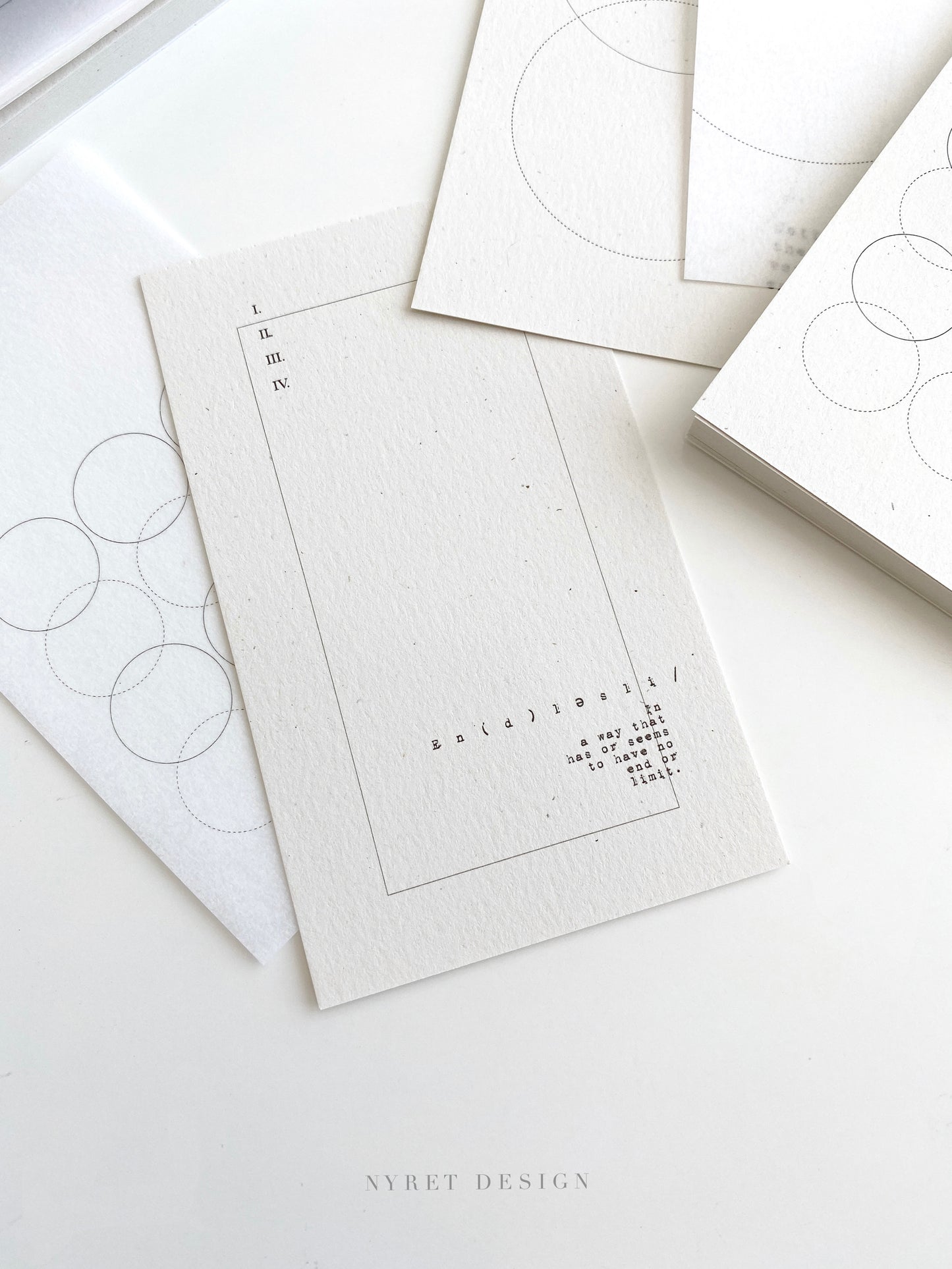 Endless Series Memo Pad