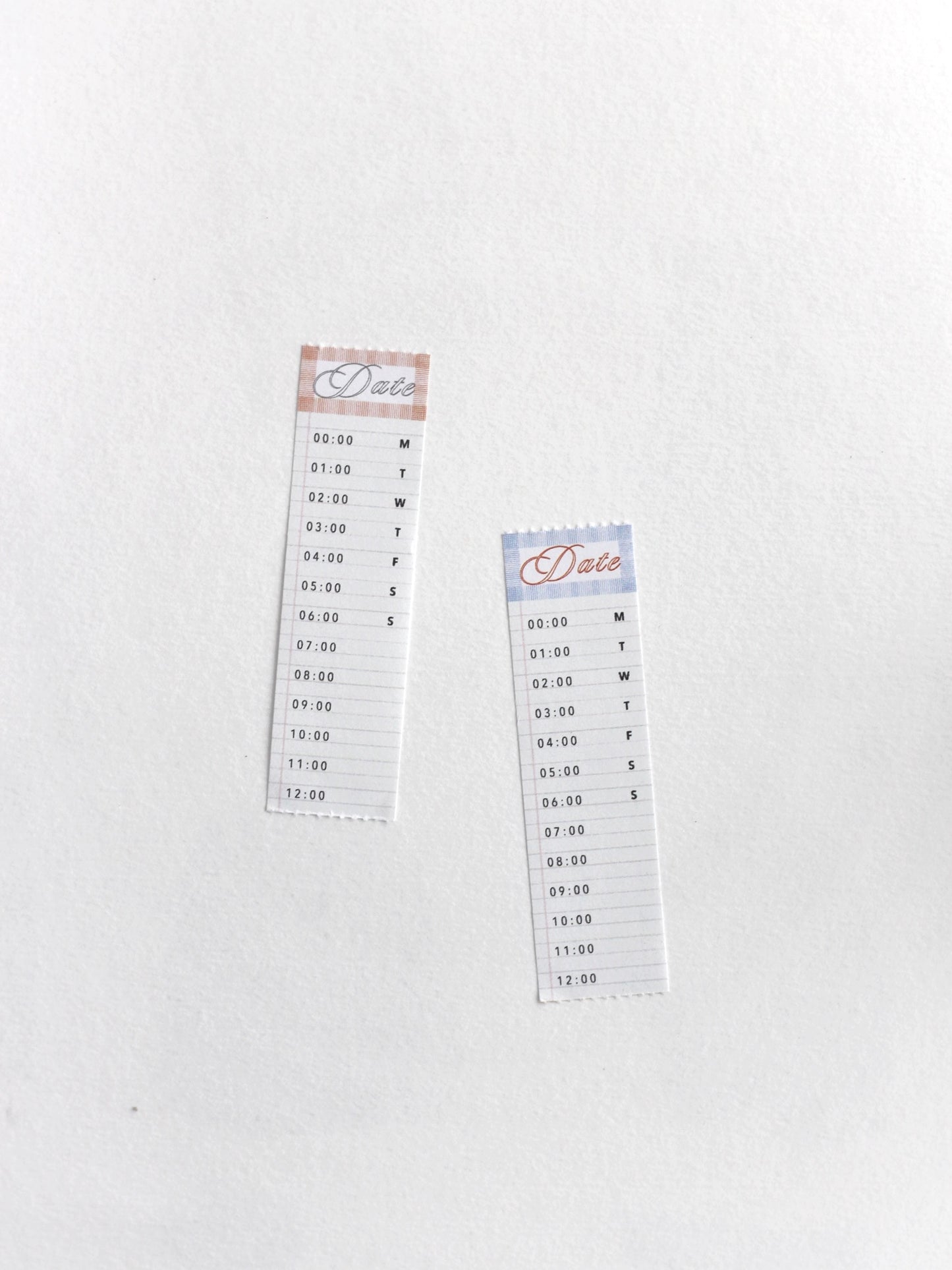 Tape W - Date