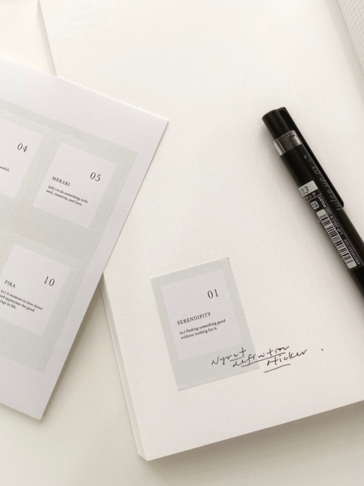 Definition sticker – NYRET DESIGN