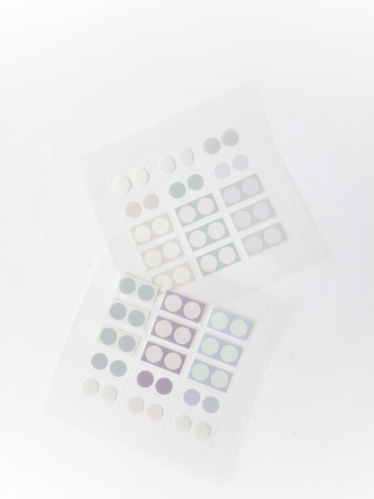 PET Sticker - Dot Pastel